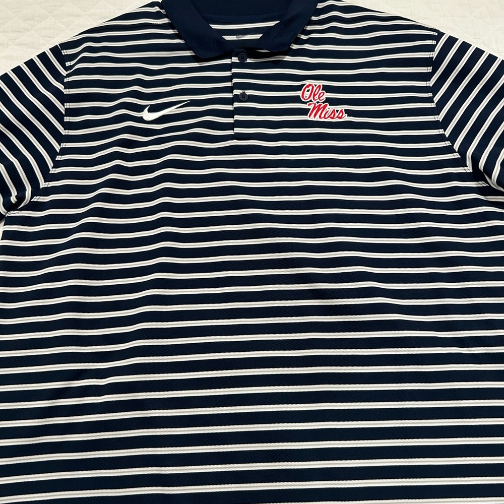Nike Dry fit Ole Miss Polo